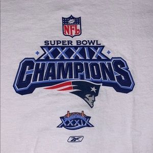 Vintage Super Bowl 35 New England Patriots Tee